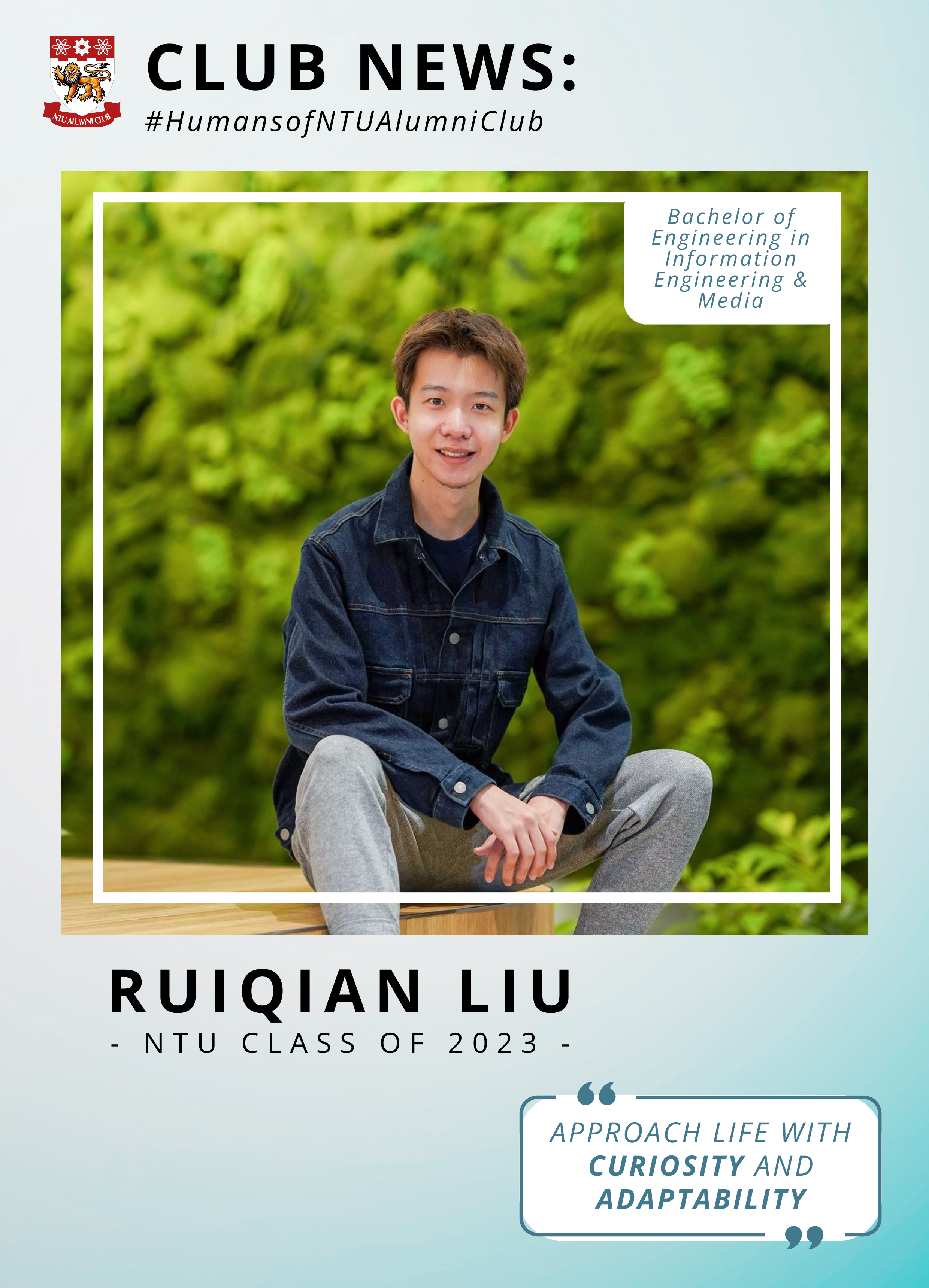 #HumansofNTUAlumniClub: Ruiqian Liu