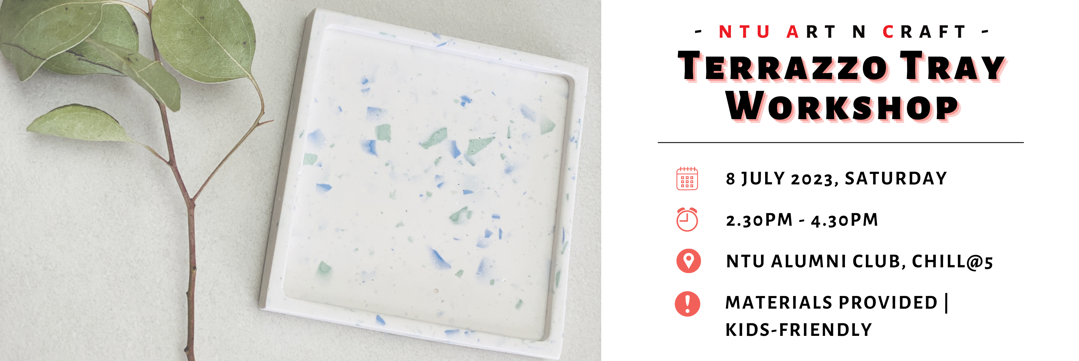 Terrazzo Tray Workshop