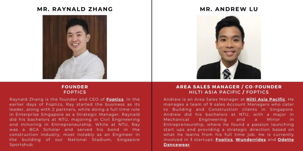 speaker profile for mr raynald zhag and mr andrew lu