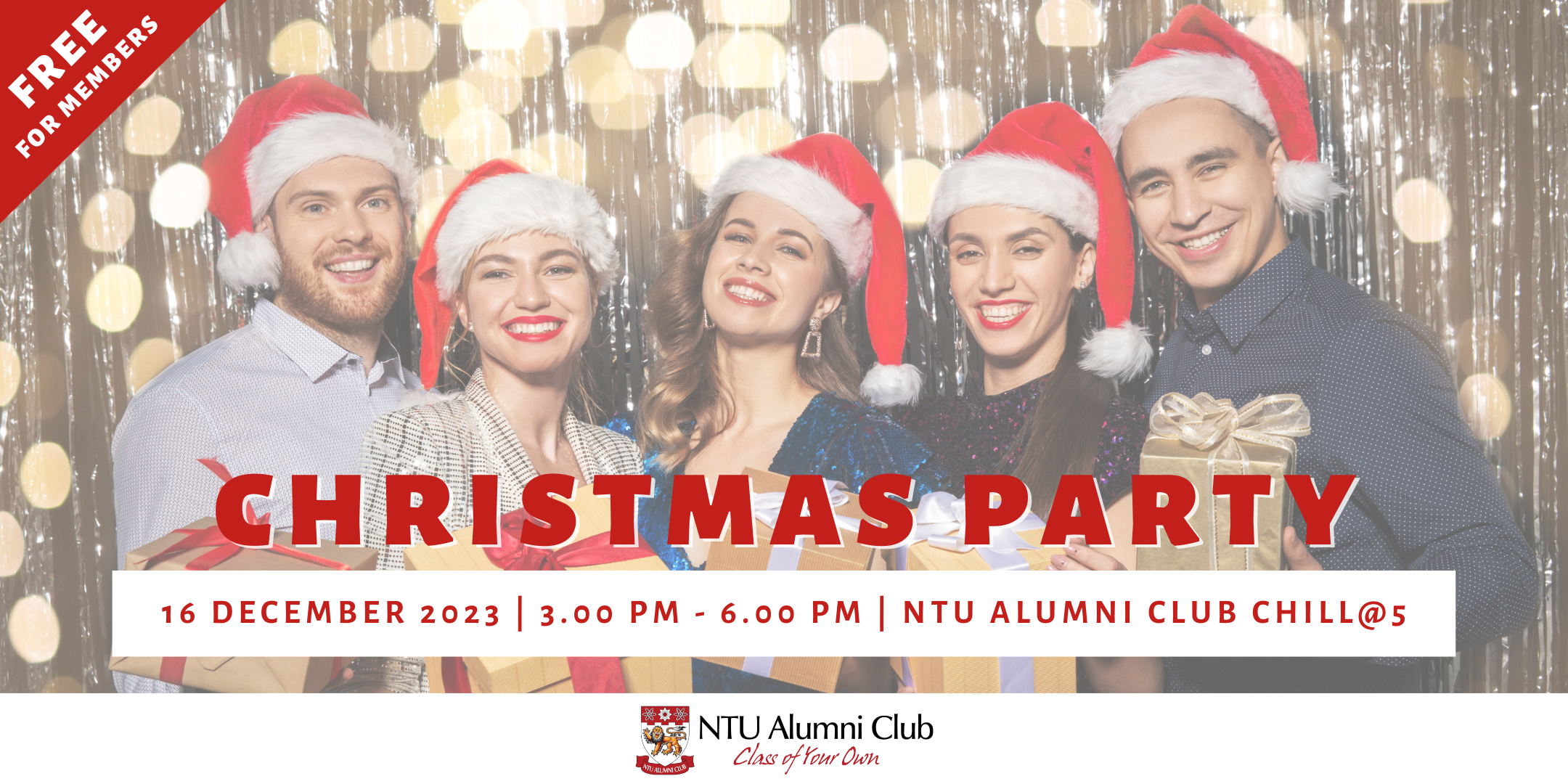 NTU Alumni Club Christmas Party | Free for Club Members 