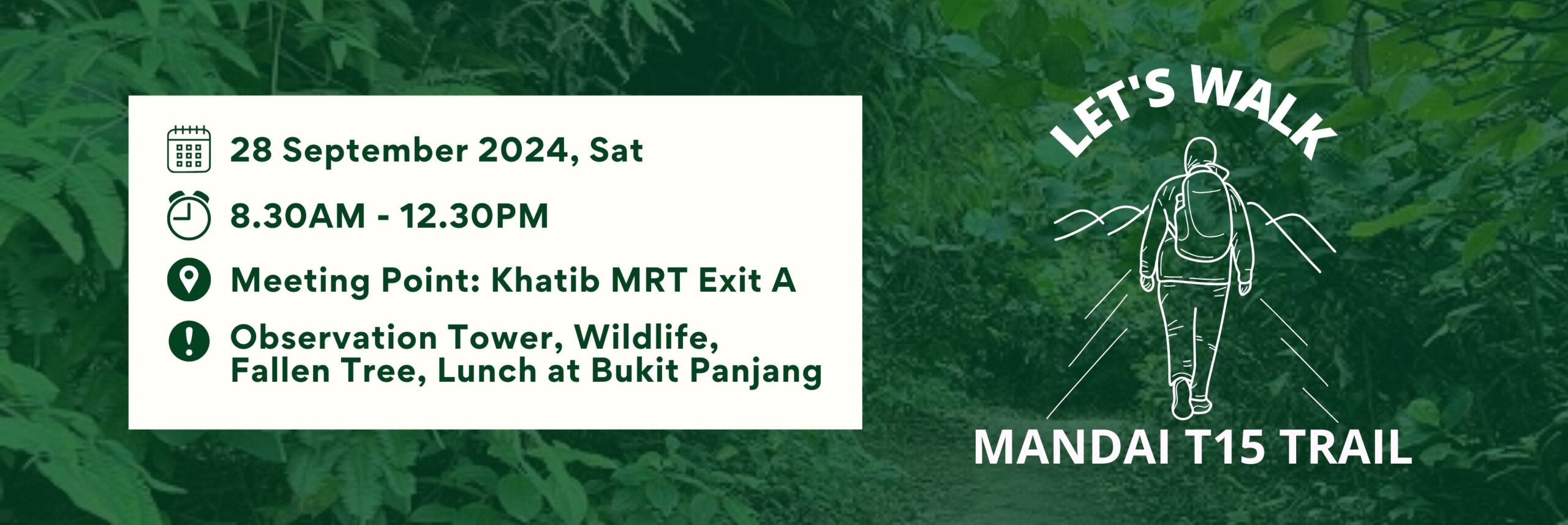 Let’s Walk Mandai T15 Trail