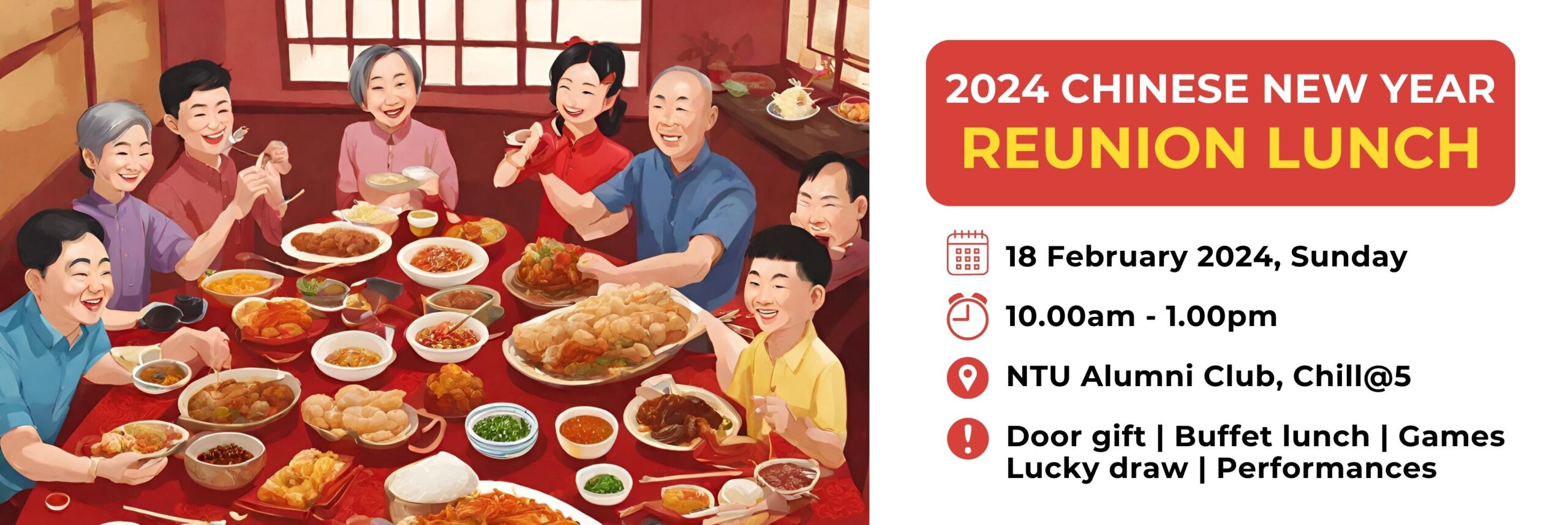 Chinese New Year Reunion Lunch 2024 