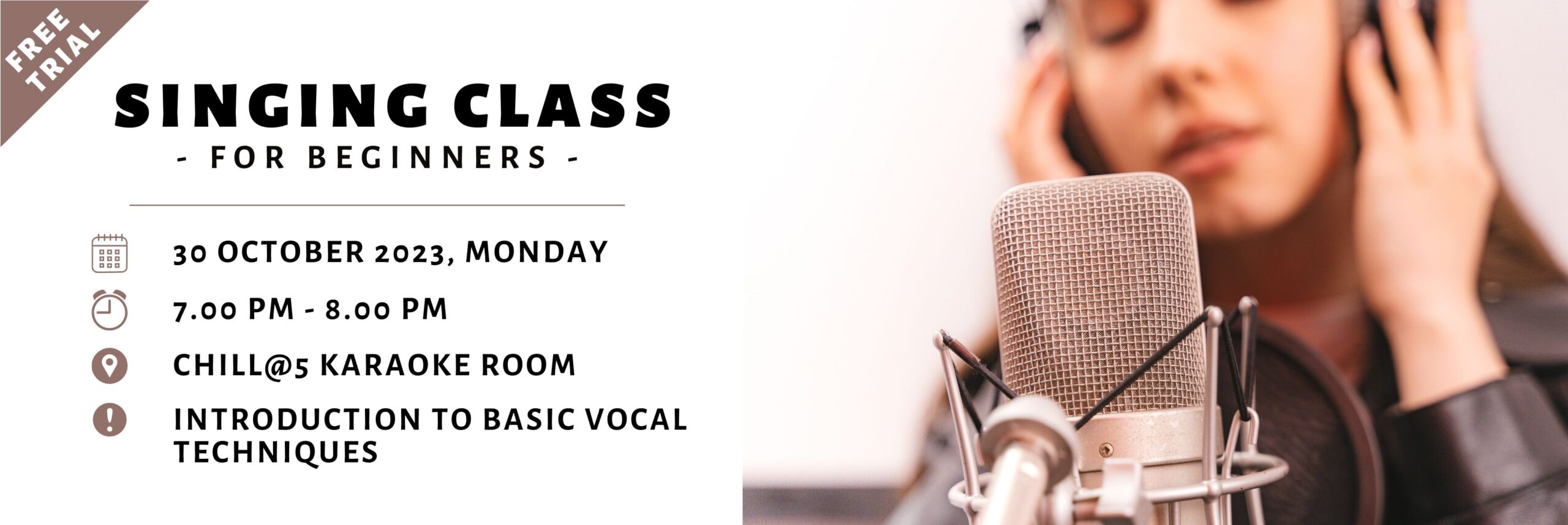 Singing Class Free Trial 