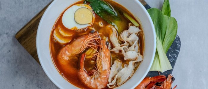 prawn noodle soup