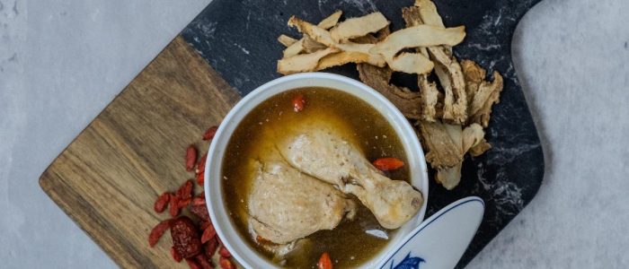 herbal chicken soup